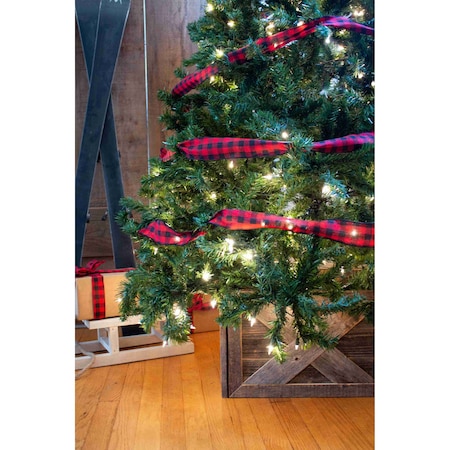 Barnwoodusa Rustic Farmhouse Deluxe Reclaimed 17.5" Christmas Tree Collar/Skirt 840075812777